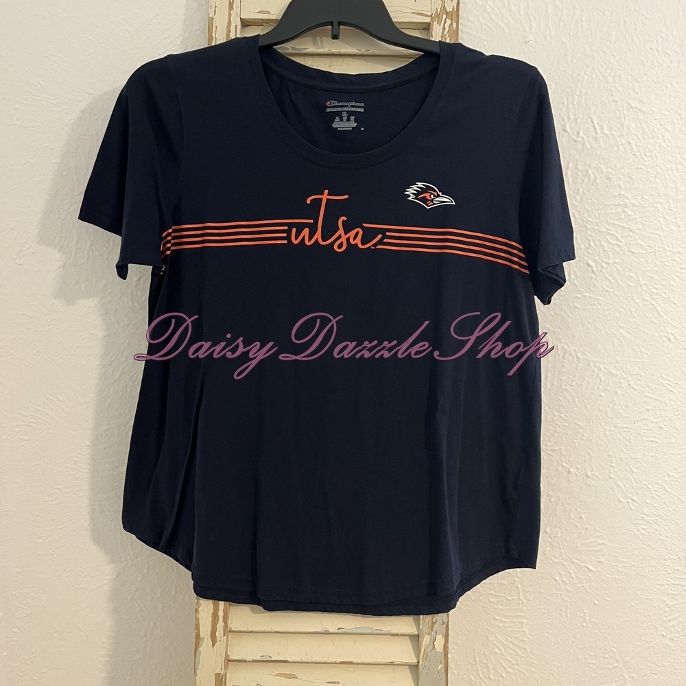 Champion UTSA University of Texas San Antonio Roadrunners T-Shirt Womens Size XL